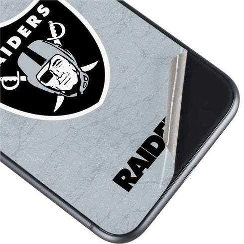 NFL Las Vegas Raiders - Alternate Distressed iPhone 11 Skin